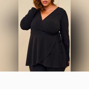 TORRID WRAP TUNIC.  #5574